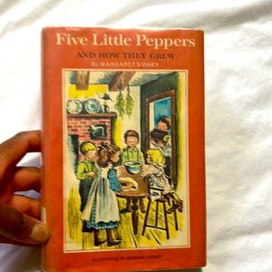 Five little peppers book by Margaret Sidney used